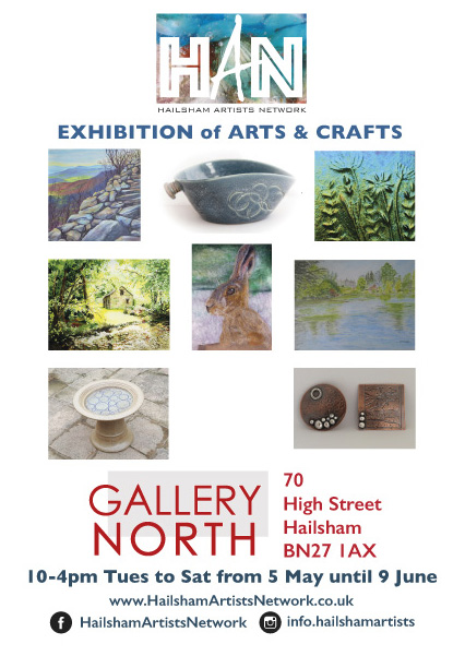 HAN Gallery North Exhibition flyer front