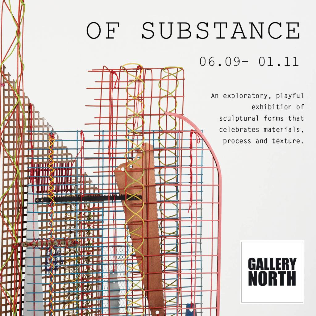 OF SUBSTANCE EXHIBITION flyer